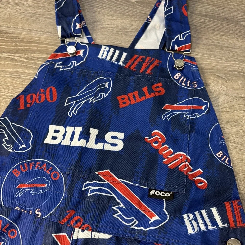 Foco Short Overalls Buffalo Bills Size Medium